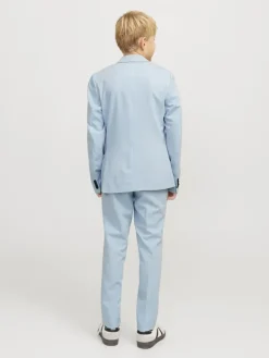 Einreihiger Blazer in Chambray Blue