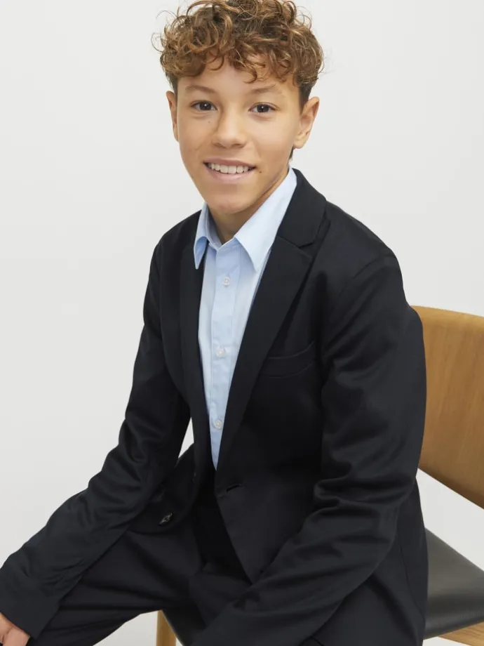 Einreihiger Blazer in Dark Navy