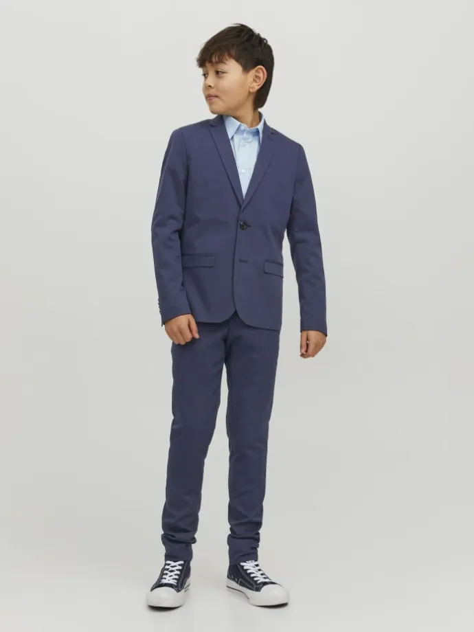 Einreihiger Blazer in Medieval Blue