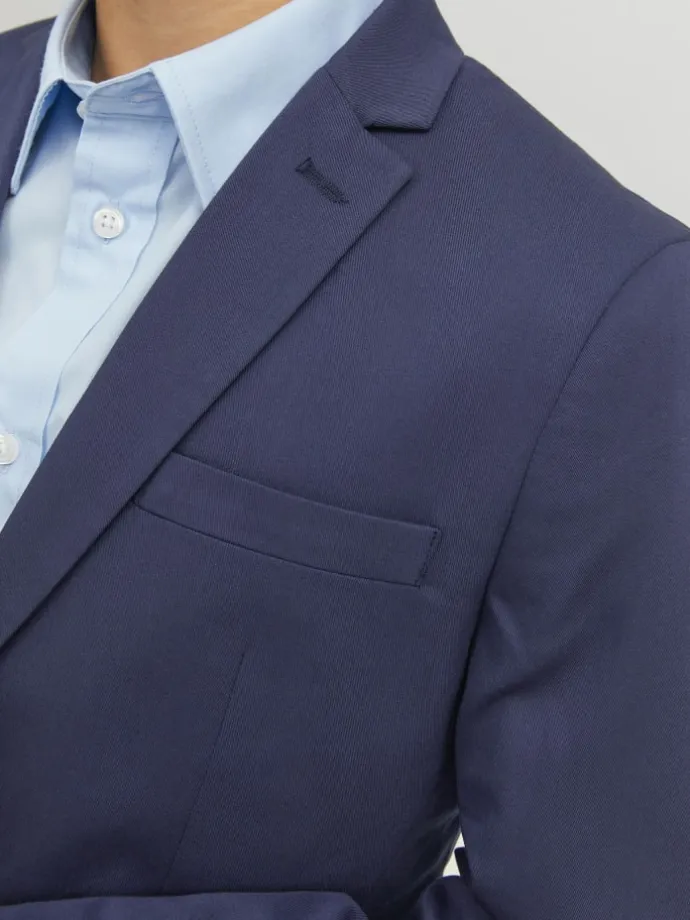 Einreihiger Blazer in Medieval Blue