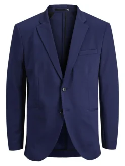 Einreihiger Blazer in Medieval Blue