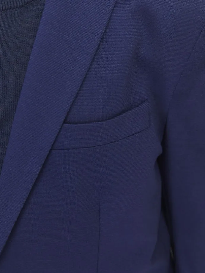 Einreihiger Blazer in Medieval Blue