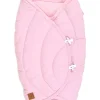 Einschlagdecke "Charly" in Rosa - (L)80 x (B)40 cm