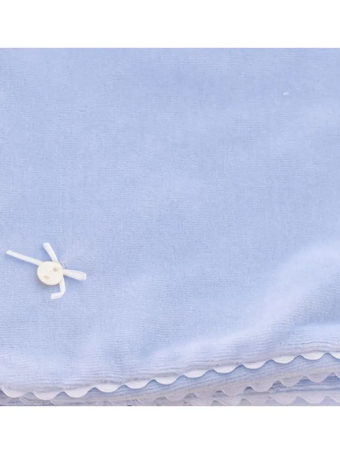 Einschlagdecke in Blue