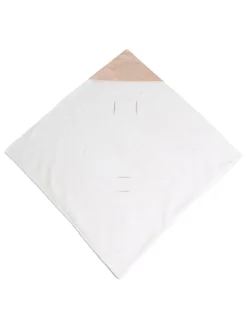 Einschlagdecke "Winter Wrap" in Beige - (L)85 x (B)85 cm