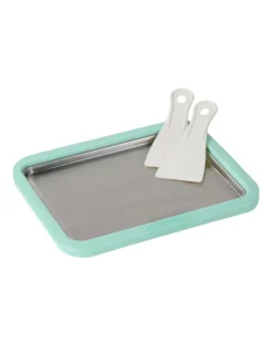 Eisplatte für Hausgemachte Eiscreme Speiseeis in Mint