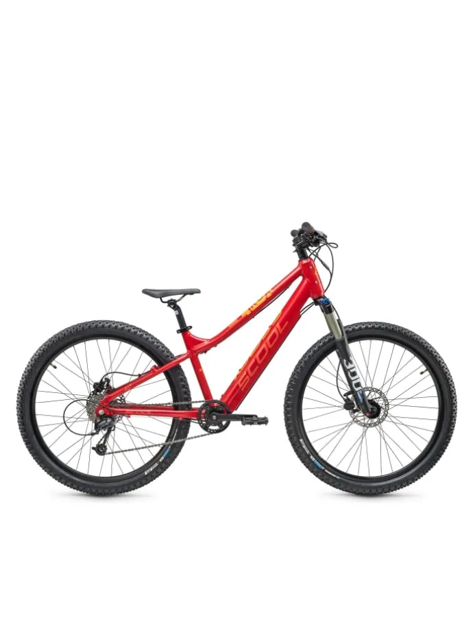 E-Kinderfahrrad - e-troX race 26 Zoll 9-Gang | ab 10 Jahre - Red/Orange