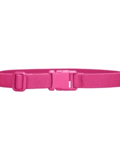 Elastik-Gürtel Schließe uni in Pink