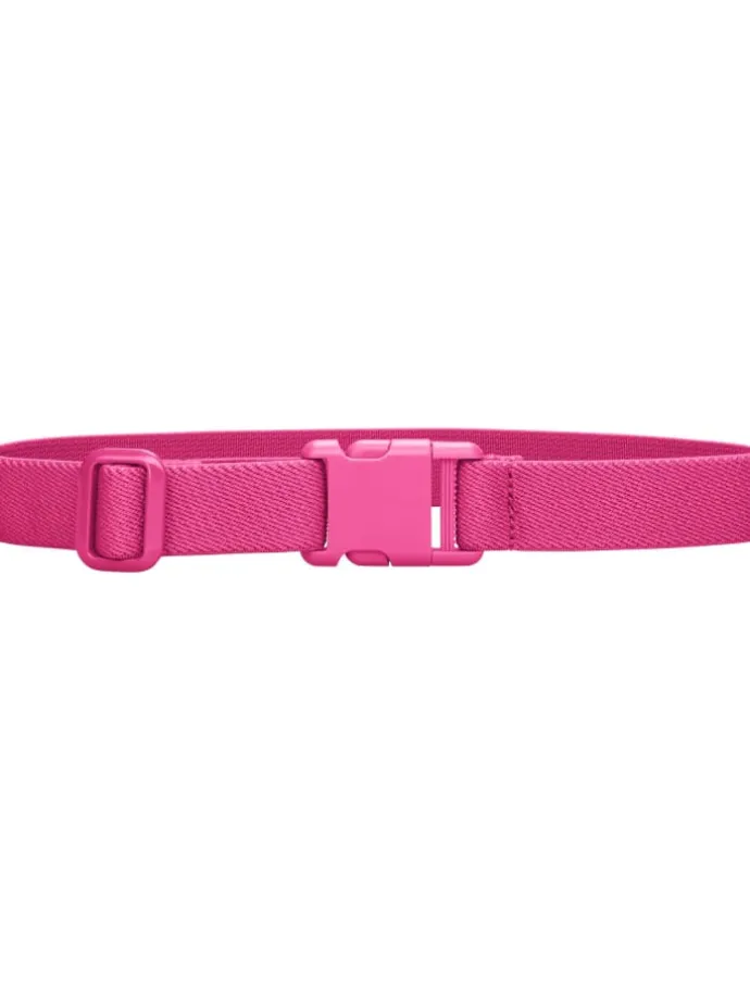 Elastik-Gürtel Schließe uni in Pink