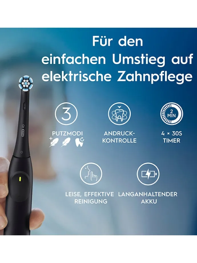 Elektr. Zahnbürste "iO Series 2 Special Edition" in Schwarz