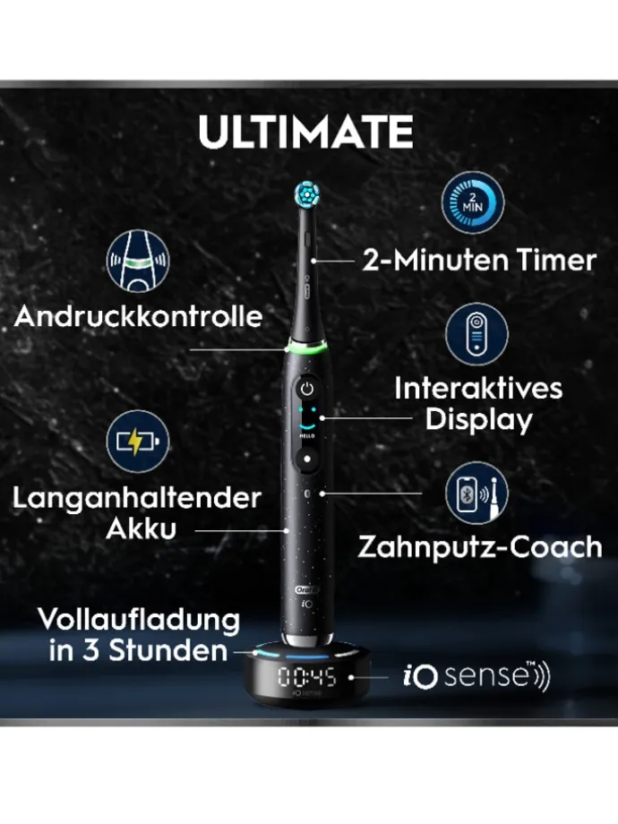 Elektr. Zahnbürste "iO Series 10" in Weiß