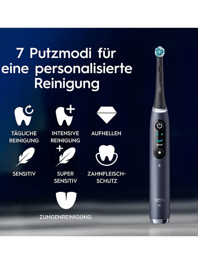 Elektr. Zahnbürste "iO Series 9" in Schwarz