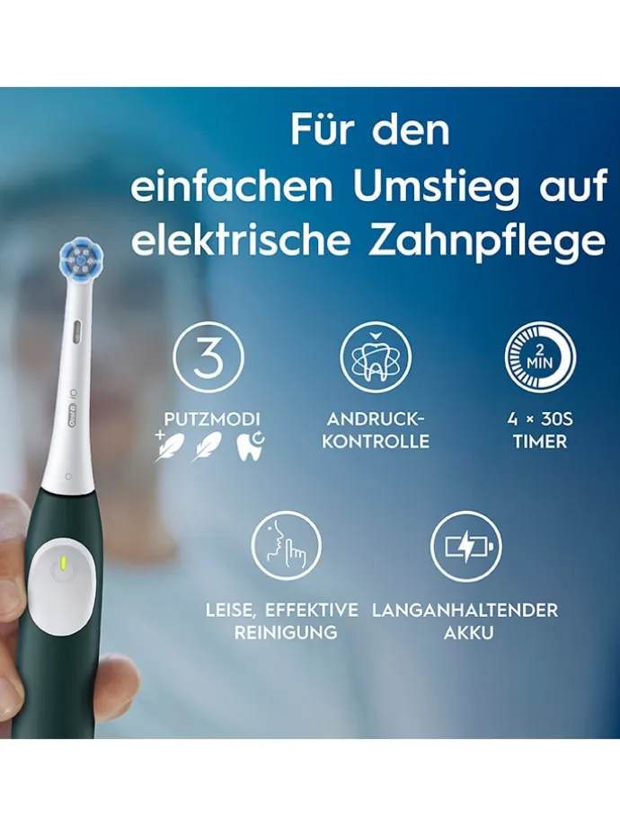 Elektr. Zahnbürste "iO Series 2 Special Edition" in Grün