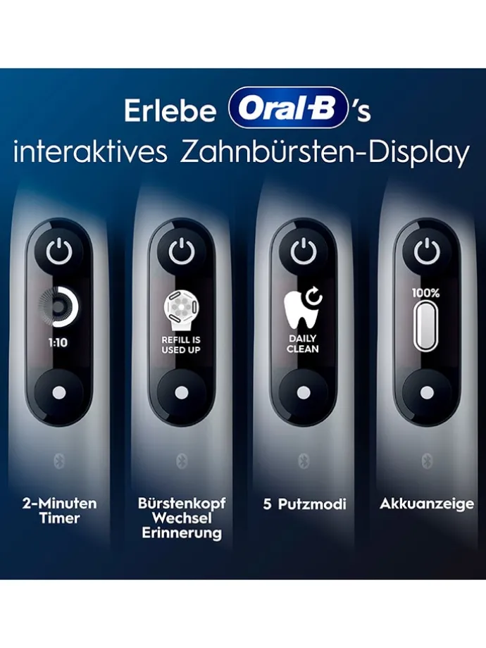 Elektr. Zahnbürste "iO Series 6" in Hellgrau