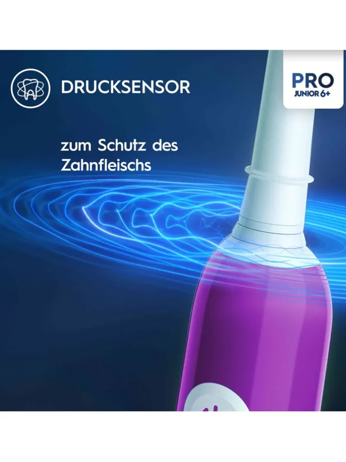Elektr. Zahnbürste "Junior Base" in Lila