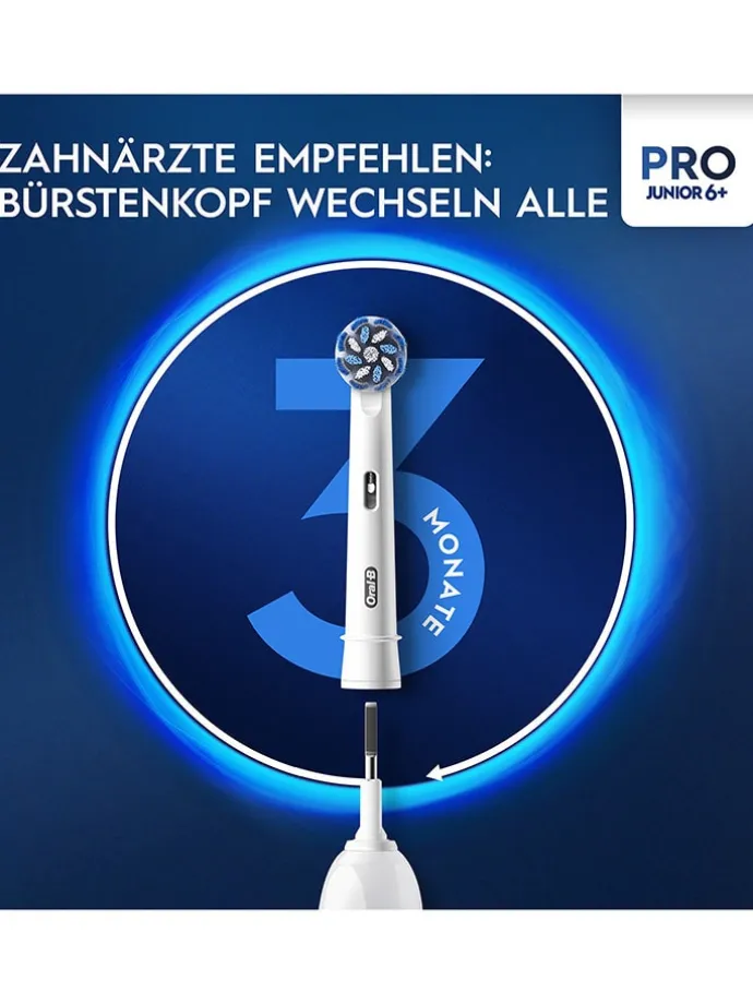 Elektr. Zahnbürste "Junior Pro Frozen" in Weiß