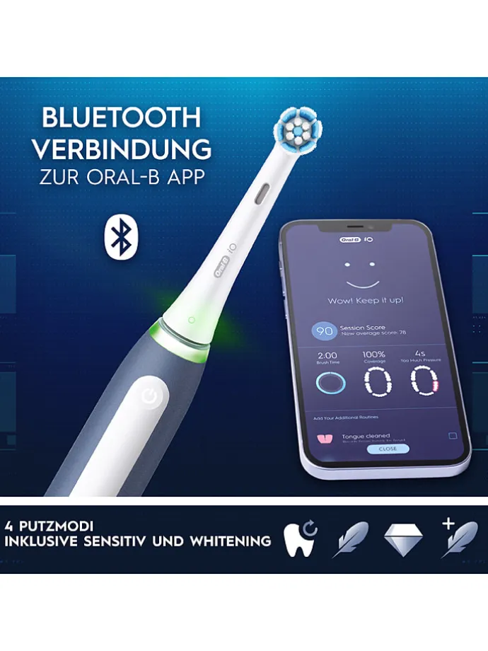 Elektr. Zahnbürste "My Way - Teens" in Blau