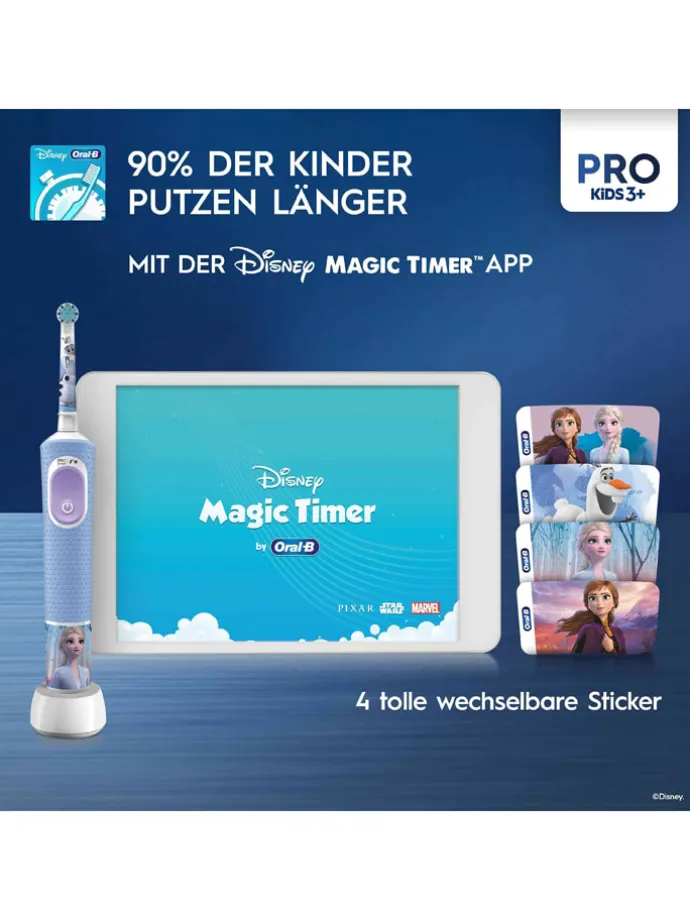 Elektr. Zahnbürste "Vitality Pro 103 Frozen" in Hellblau