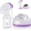 Elektrische Milchpumpe Breast Pump Elegance XN-D211 in lila