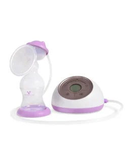 Elektrische Milchpumpe Breast Pump Elegance XN-D211 in lila