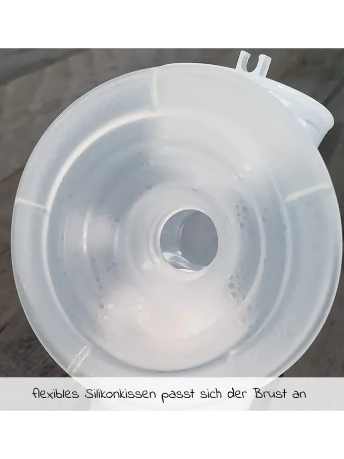 Elektrische Milchpumpe SCF395/31 + Gratis in rosa