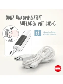 Elektrische Milchpumpe Soft&Easy in weiss