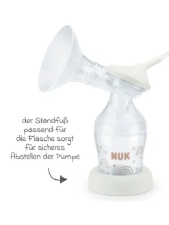 Elektrische Milchpumpe Soft&Easy in weiss