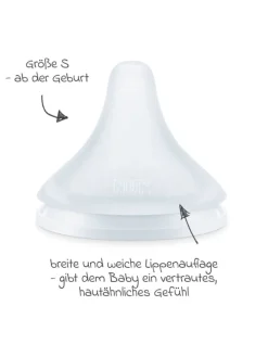 Elektrische Milchpumpe Soft&Easy in weiss