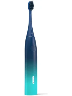Elektrische Zahnbürste "Eco V3 Aurora" in Dunkelblau/ Türkis