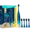 Elektrische Zahnbürste mit Zubehör "Eco V3 Ocean" in Blau
