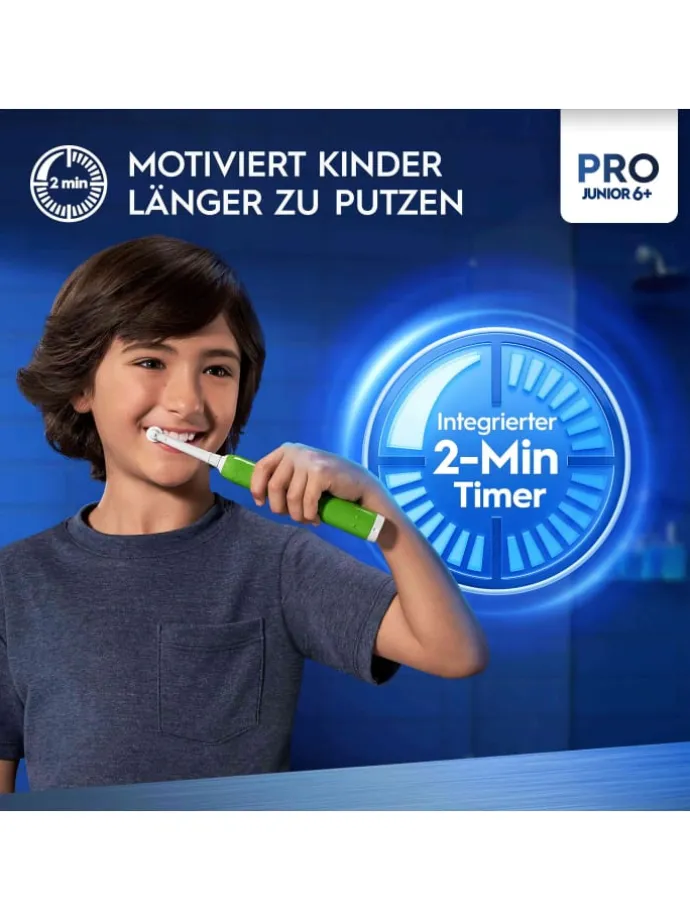 Elektrische Zahnbürste "Pro Junior" in Grün