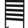 Elektrischer Handtuchwärmer in Schwarz - (B)50 x (H)80 cm