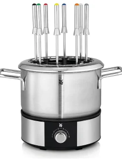 Elektro-Edelstahl-Fondue