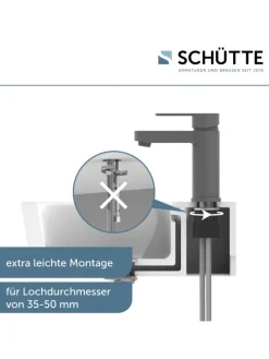 ELEPHANT Waschtischarmatur, Anthrazit matt