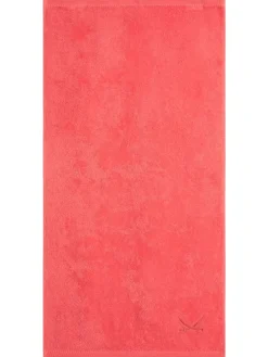2er Duschtuch-Set „Frottier-Kollektion Classic“, 70x140 cm in Koralle
