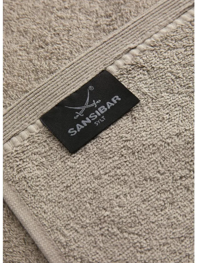 2er Duschtuch-Set „Frottier-Kollektion Classic“, 70x140 cm in Taupe