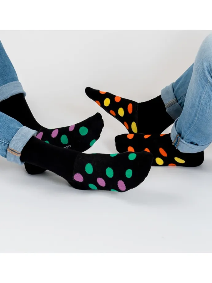 6er Pack Bunte Socken Moritz in Streifen