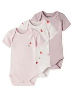 3er Pack Langarmbodys NBFBODY CARINARIA HEART in carinaria