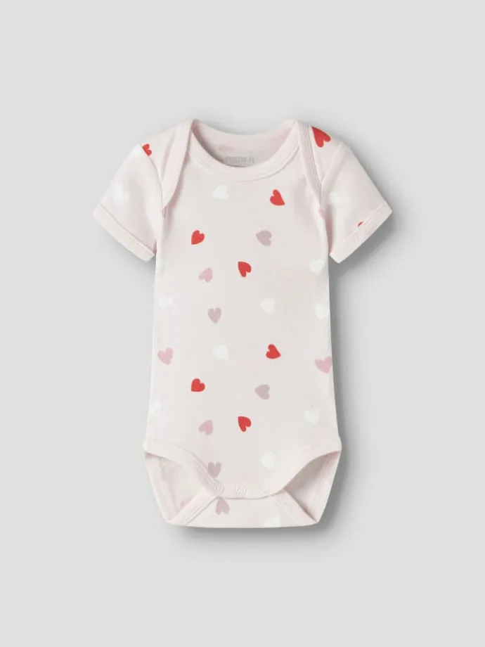 3er Pack Langarmbodys NBFBODY CARINARIA HEART in carinaria