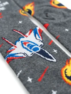 5er Pack NASA Socken Sneaker Strümpfe in Mehrfarbig