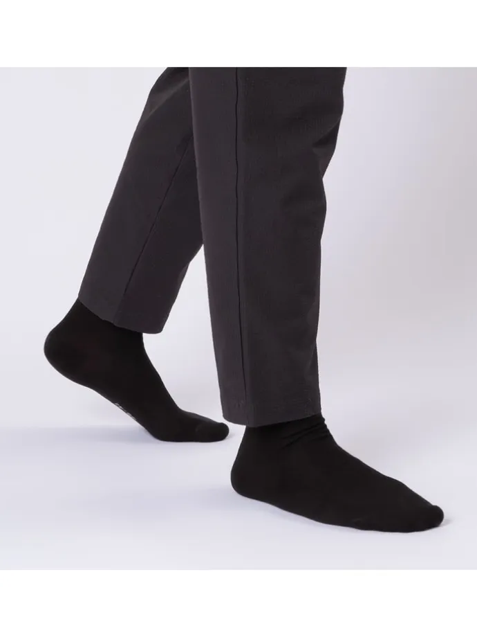 10er Pack Schwarze Socken Hermann in Schwarz