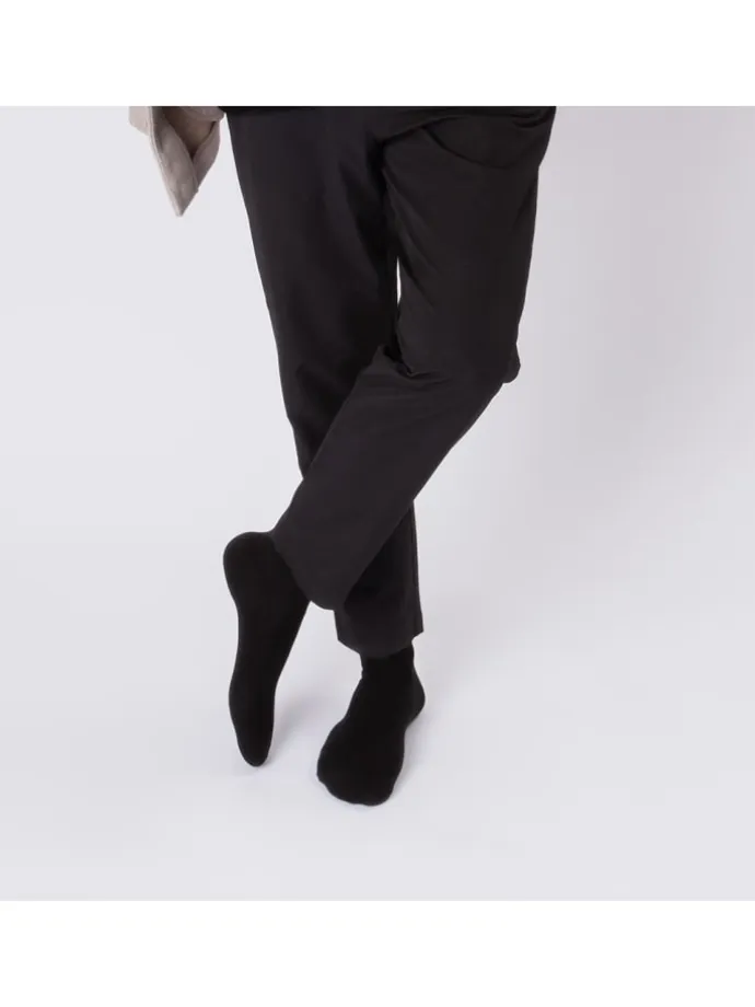 10er Pack Schwarze Socken Hermann in Schwarz