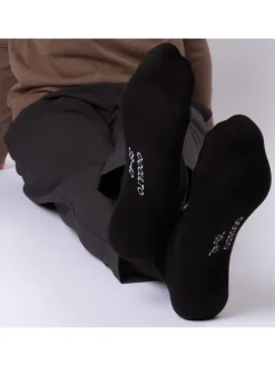 10er Pack Schwarze Socken Hermann in Schwarz