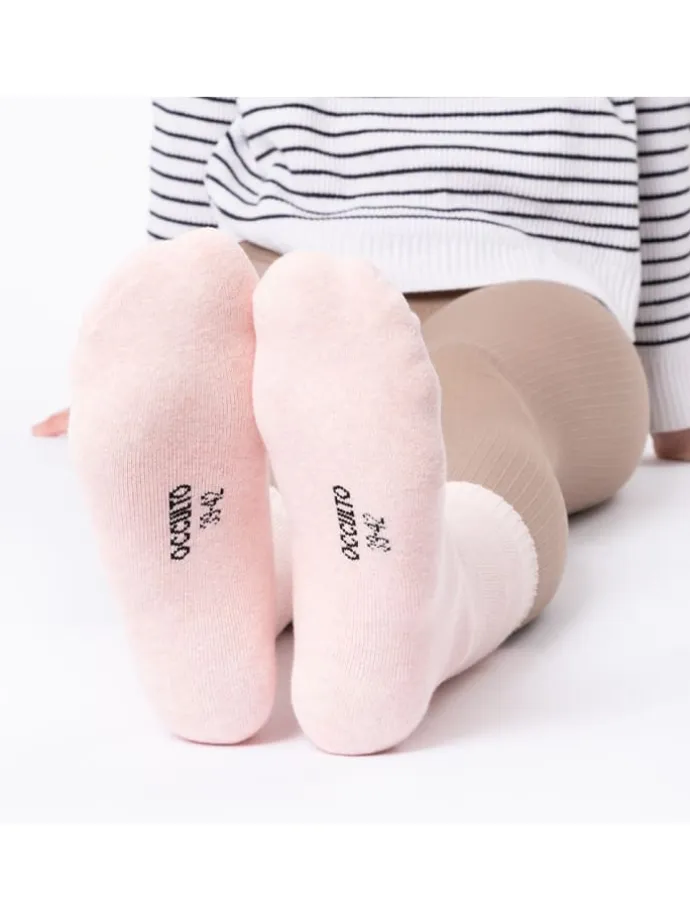 6er Pack Warme Kuschelsocken Smilla in Schwarz-Grau-Pink