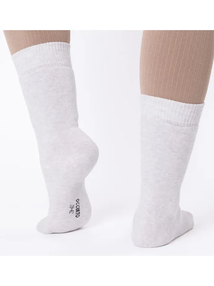 6er Pack Warme Kuschelsocken Smilla in Schwarz-Grau-Pink