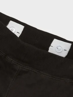 2-er Set Basic Jogginghose Sweatpants Gefüttert NKMSWEAT in Schwarz