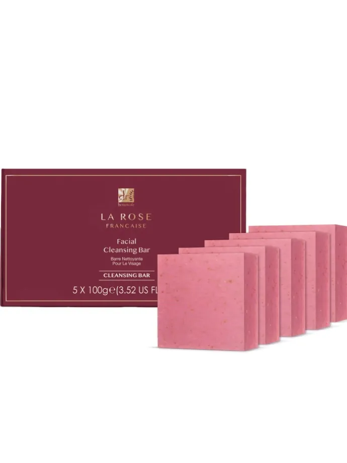 5er Set La Rose Française Gesichtsreinigungsbar, je 100g
