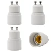 4er Set Lampenadapter E27 auf G9 in WEISS