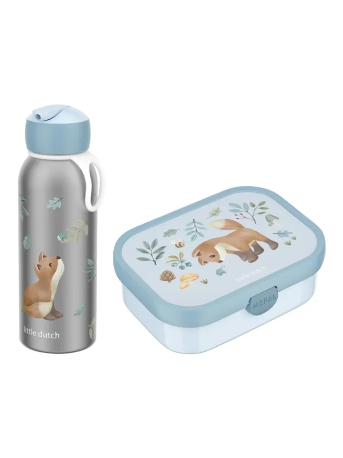 2er Set Lunchset mit Thermoflasche Campus in Forest Friends