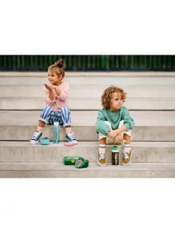 2er Set Lunchset mit Thermoflasche Campus in Forest Friends